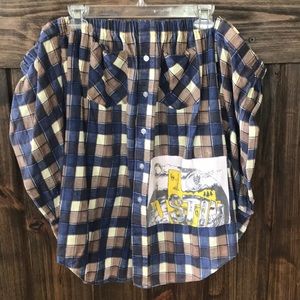 Poor Pitiful Pearl flannel oxy shirt